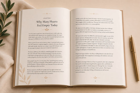 When Your Heart Feels Heavy Find peace in the Quran